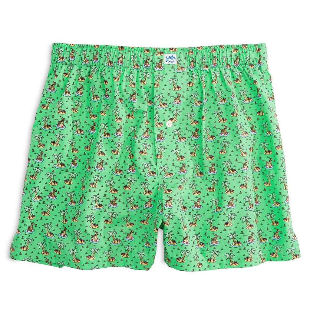 Reindeer Games Boxer in Julep by Southern Tide - Country Club Prep