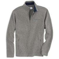 Samson Peak 1/4 Zip Sweater Fleece in Steel Grey by Southern Tide - Country Club Prep