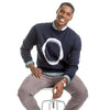 Shark Jaw Intarsia Sweater in True Navy by Southern Tide - Country Club Prep