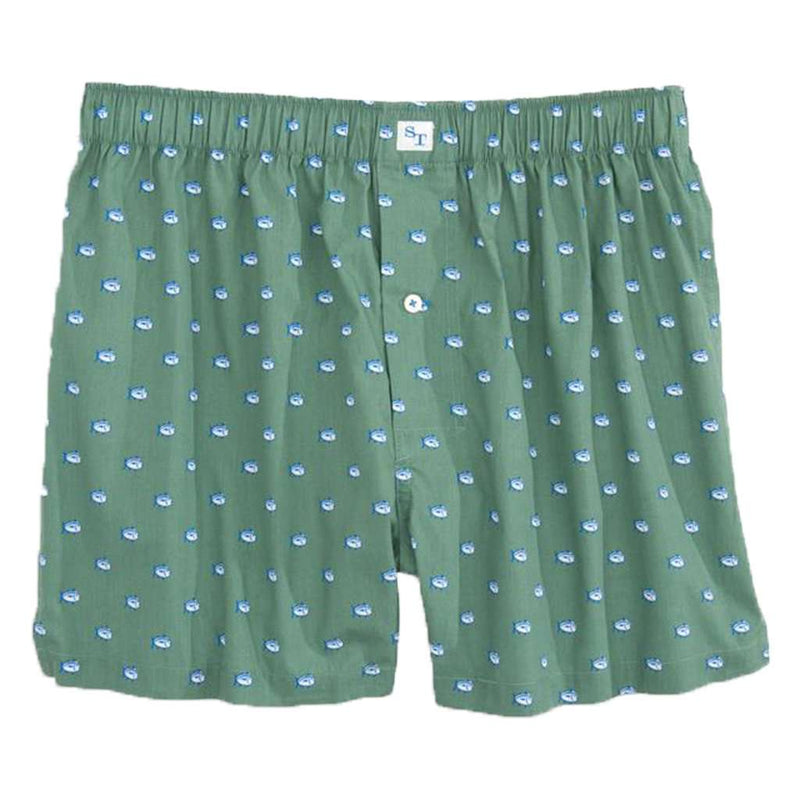 Skipjack Boxer in Myrtle by Southern Tide - Country Club Prep