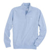 Skipjack Pique 1/4 Zip Pullover in Light Blue by Southern Tide - Country Club Prep