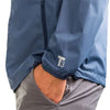 Skull Creek Packable Full Zip Jacket in Light Indigo by Southern Tide - Country Club Prep