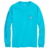 Southern Coast Long Sleeve T-Shirt in Turquoise by Southern Tide - Country Club Prep
