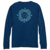 Southern Cross Long Sleeve T-Shirt in Yacht Blue by Southern Tide - Country Club Prep