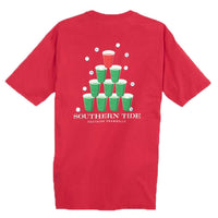 Southern Snowball T-Shirt in Reggae Red by Southern Tide - Country Club Prep