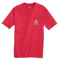 Southern Snowball T-Shirt in Reggae Red by Southern Tide - Country Club Prep