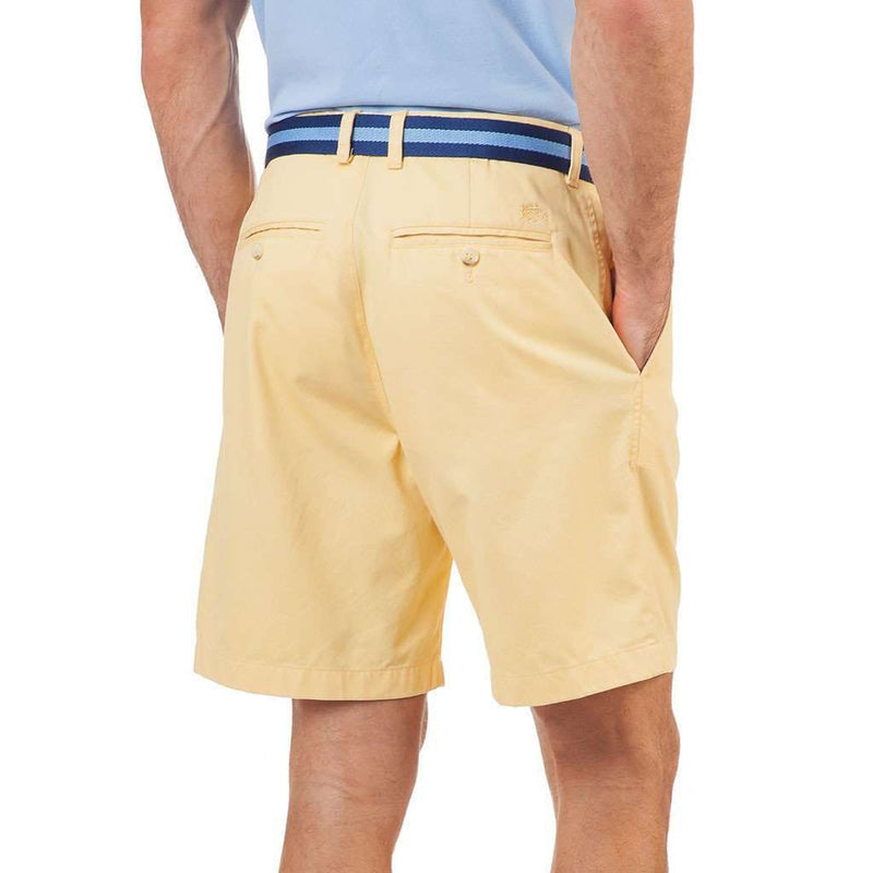 The 9" Skipjack Short in Pineapple by Southern Tide - Country Club Prep