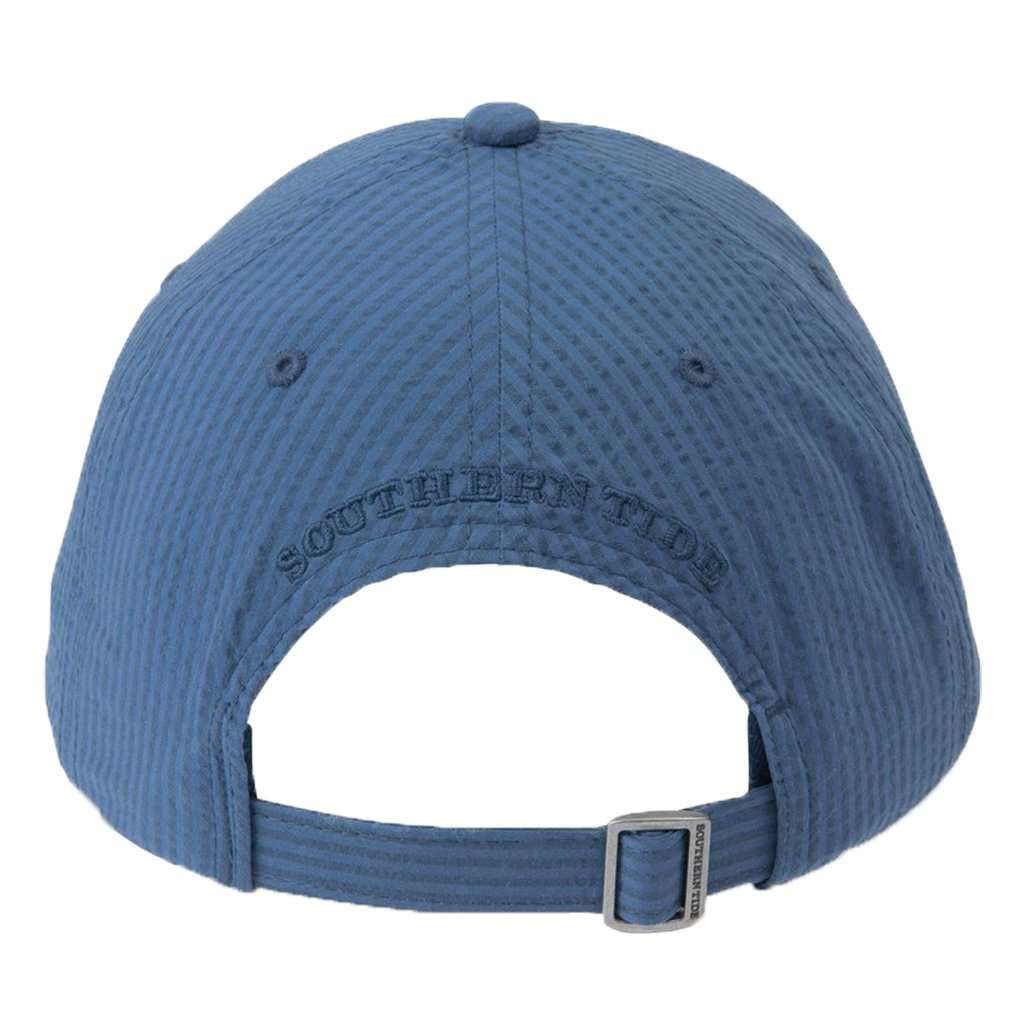 Tonal Seersucker Skipjack Hat by Southern Tide - Country Club Prep