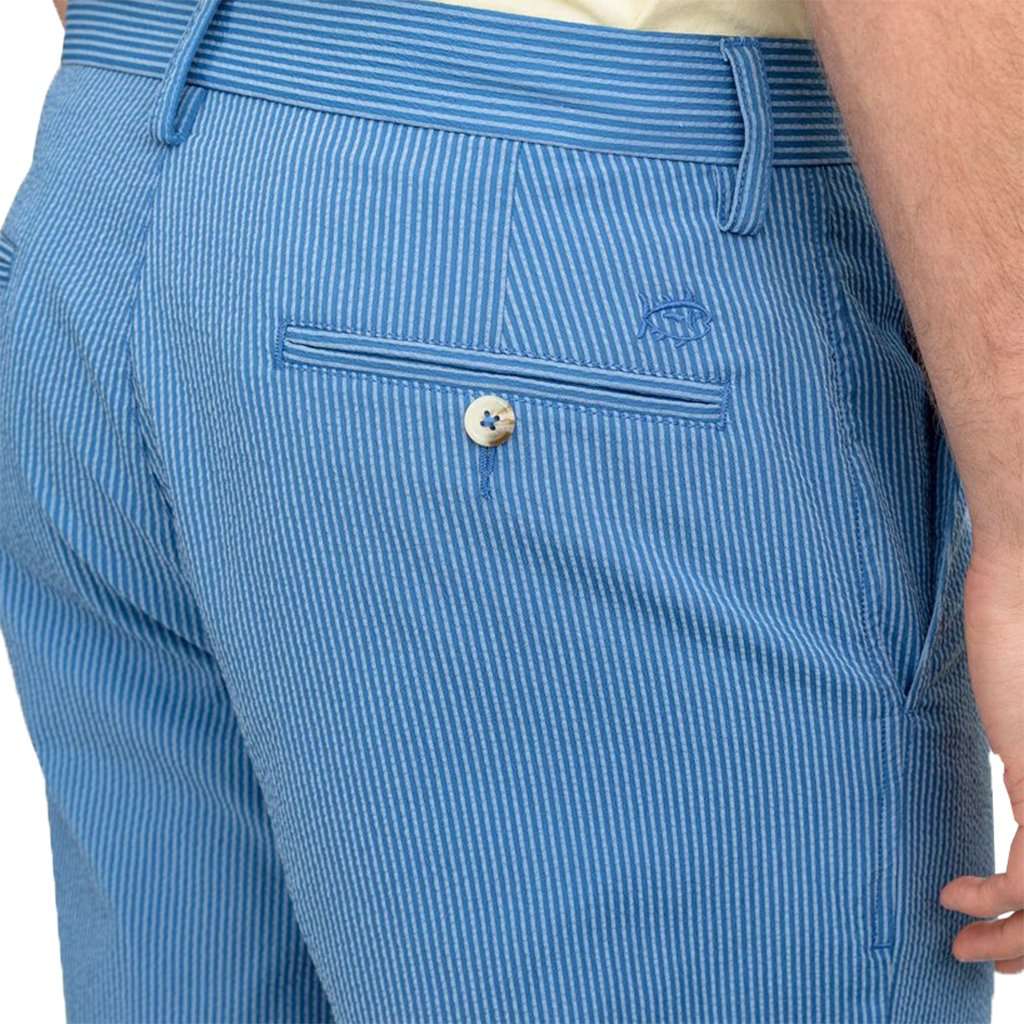 Tonal Seersucker Skipjack Short by Southern Tide - Country Club Prep