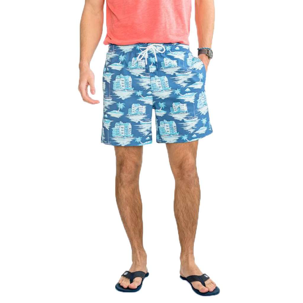 Waterline Swim Trunk by Southern Tide - Country Club Prep