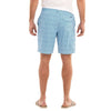 Southport Half Elastic Surf Shorts in Laguna Blue by Johnnie-O - Country Club Prep