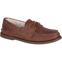 Men's Authentic Original 2-Eye Winter Boat Shoe in Brown by Sperry - Country Club Prep