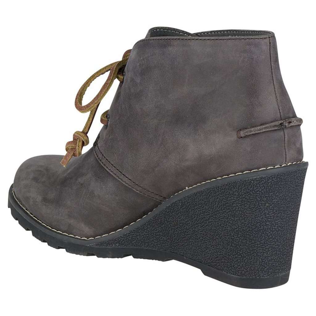 Sperry Women's Celeste Prow Wedge Ankle Booties Shoes Brown Size 7 M