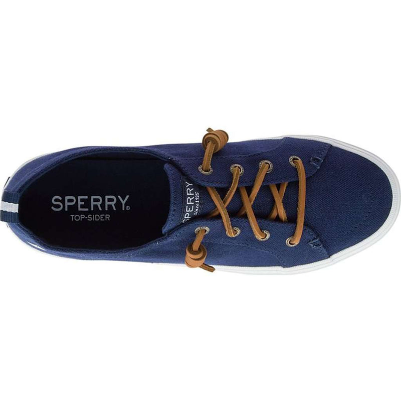 Women's Crest Vibe Sneaker in Navy by Sperry - Country Club Prep
