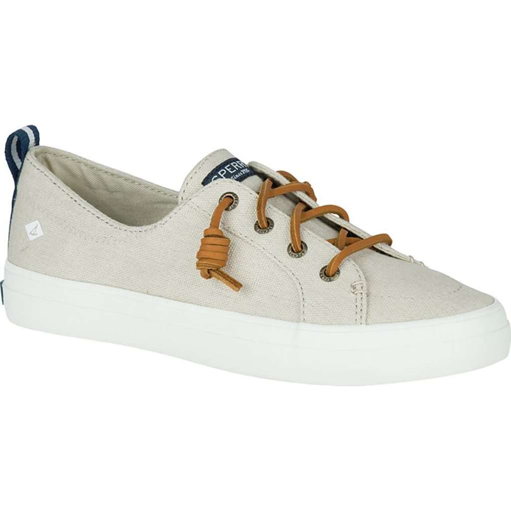 Women's Crest Vibe Sneaker in Oat by Sperry - Country Club Prep