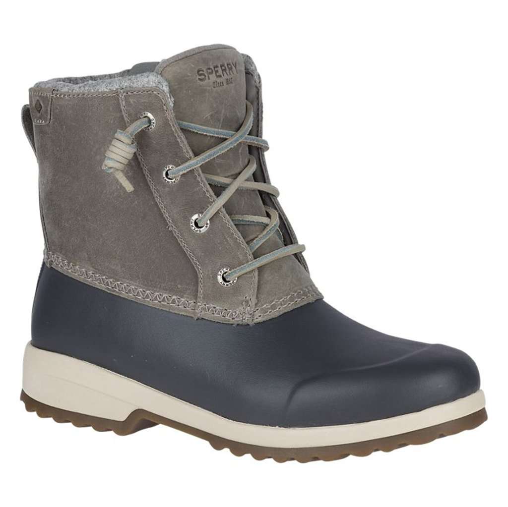 Sperry Women s Maritime Repel Boot in Grey Country Club Prep