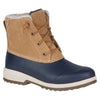 Women's Maritime Repel Boot in Tan & Navy by Sperry - Country Club Prep