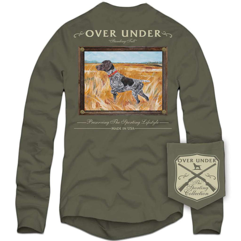 Long Sleeve Standing Tall T-Shirt by Over Under Clothing - Country Club Prep