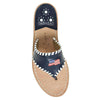 Exclusive Stars & Stripes Sandal in Navy by Jack Rogers - Country Club Prep