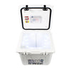 State Traditions America Cooler 32qt in White by Lit Coolers - Country Club Prep