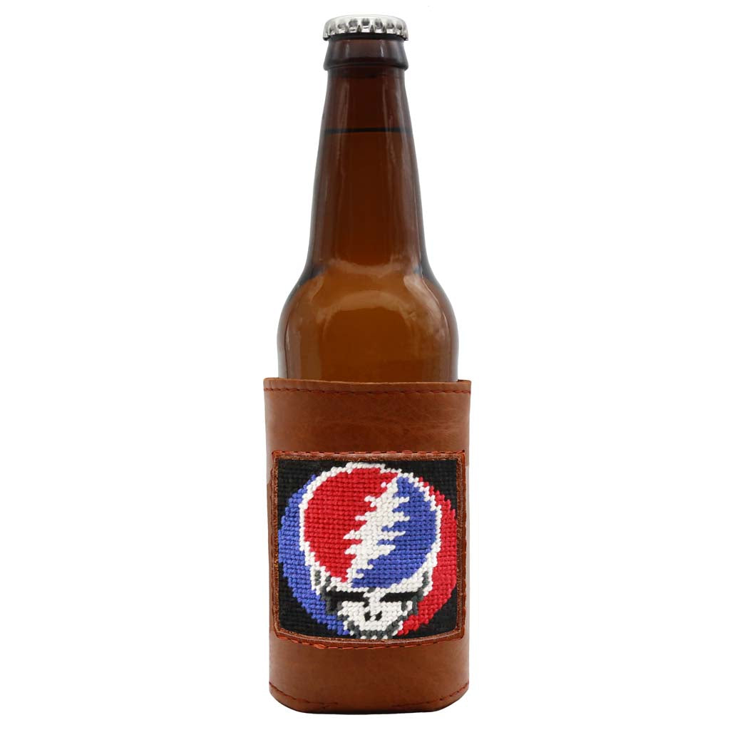 Steal Your Face Needlepoint Bottle Cooler by Smathers & Branson - Country Club Prep