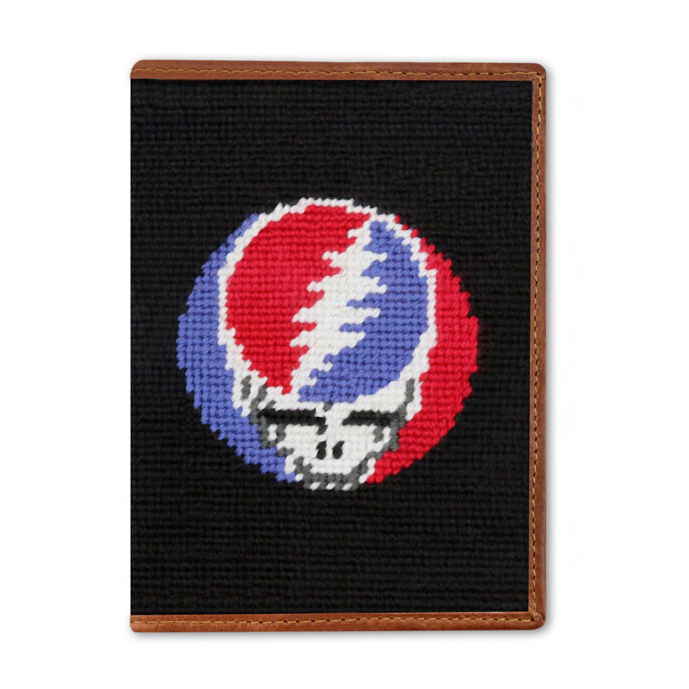 Steal Your Face Needlepoint Passport Case by Smathers & Branson - Country Club Prep