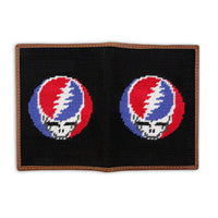 Steal Your Face Needlepoint Passport Case by Smathers & Branson - Country Club Prep