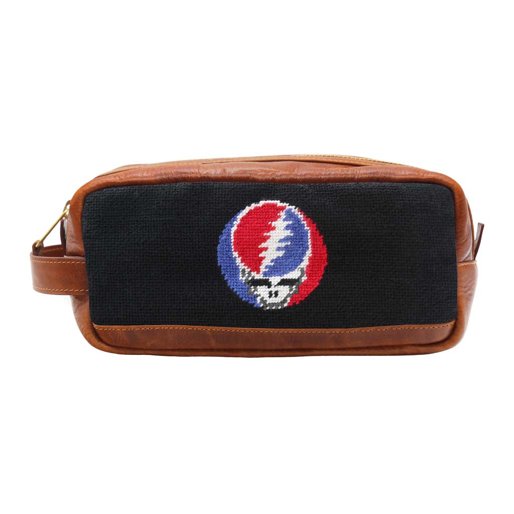 Steal Your Face Needlepoint Toiletry Bag by Smathers & Branson - Country Club Prep