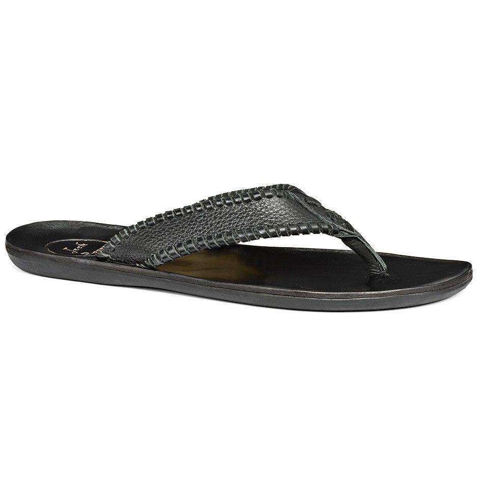 Men's Sullivan Sandal in Black by Jack Rogers - Country Club Prep