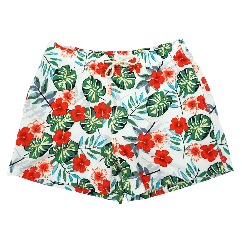 Tropic Like It's Hot Swim Trunks by Two Left Feet - Country Club Prep