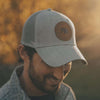 Leather Patch Trucker Cap by The Normal Brand - Country Club Prep