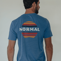 Sunset Short Sleeve Pocket Tee by The Normal Brand - Country Club Prep