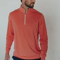 Performance Quarter Zip Pullover by The Normal Brand - Country Club Prep