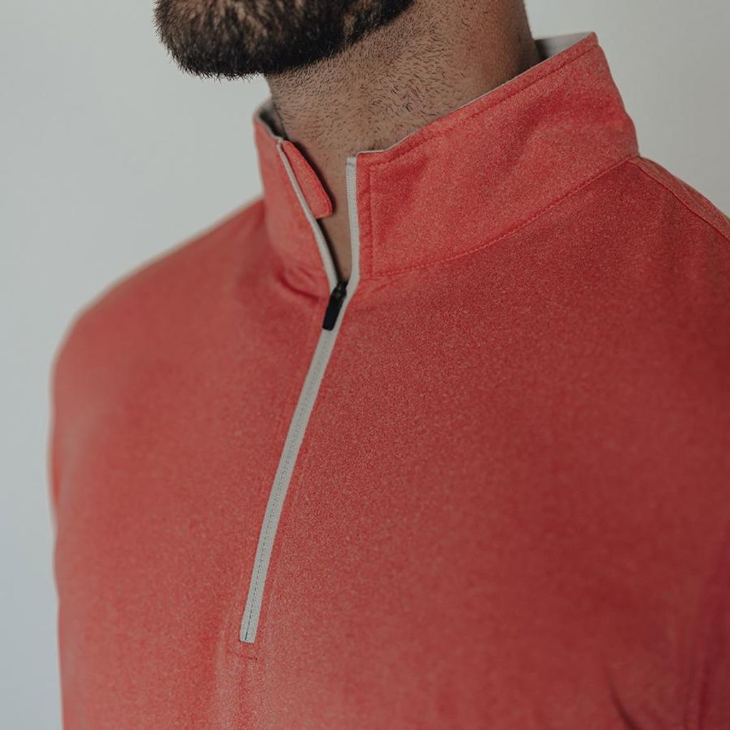 Performance Quarter Zip Pullover by The Normal Brand - Country Club Prep