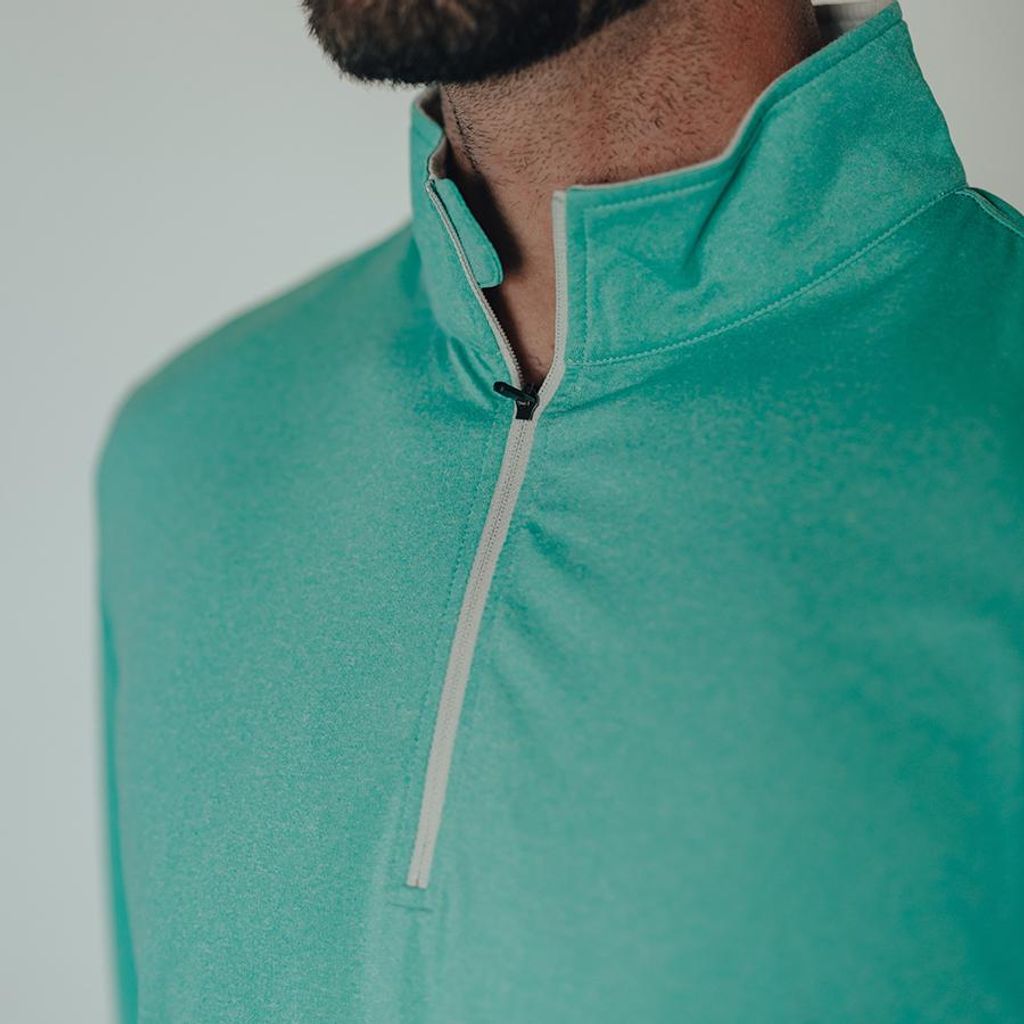 Performance Quarter Zip Pullover by The Normal Brand - Country Club Prep