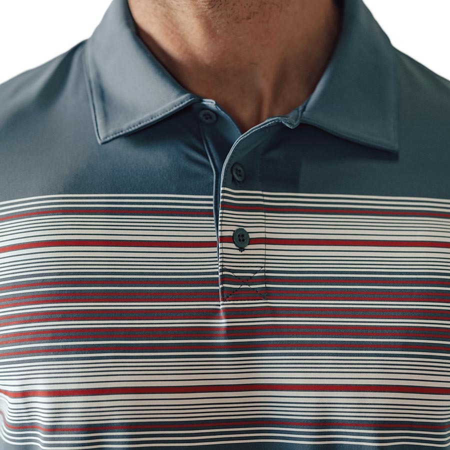 Sunset Seamed Performance Polo by The Normal Brand - Country Club Prep