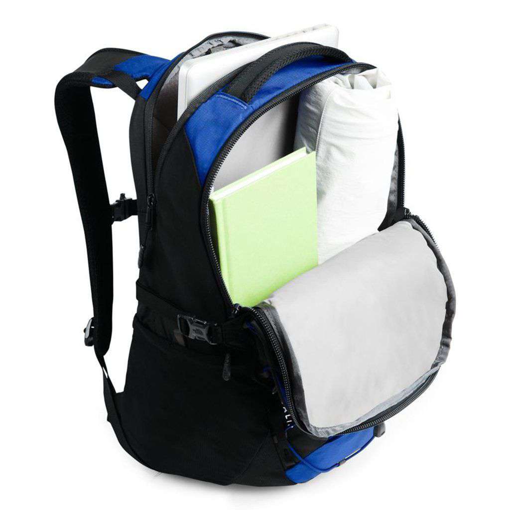 north face borealis backpack black and bonnie blue The North Face Borealis Backpack