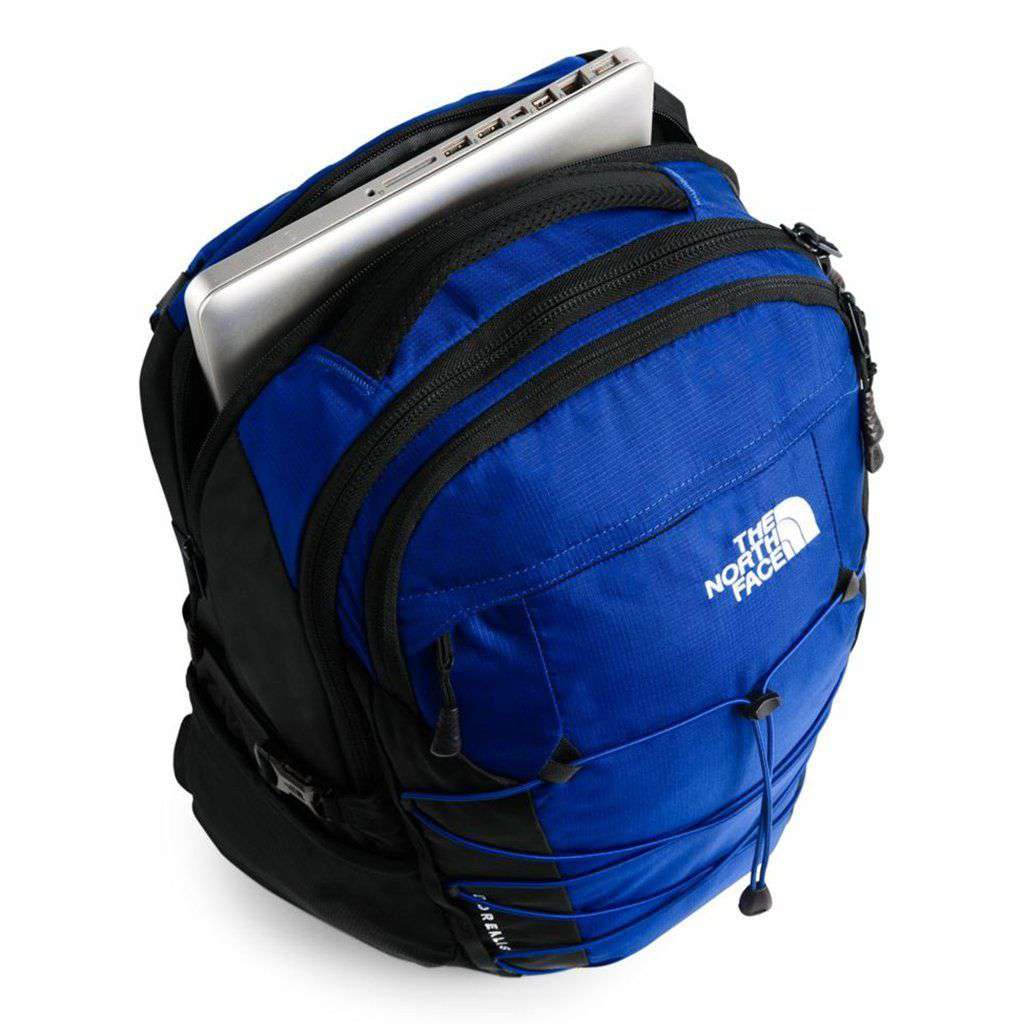 north face borealis backpack black and blue The North Face Borealis Backpack