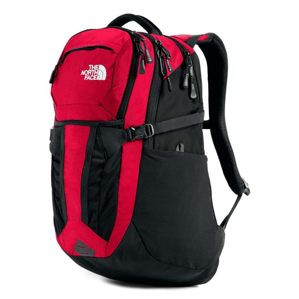 north face borrealis backpack tnf red The North Face Recon Backpack
