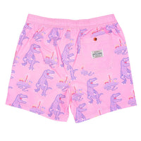 T-Rex Neon Swim Short by Party Pants - Country Club Prep