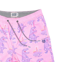 T-Rex Neon Swim Short by Party Pants - Country Club Prep