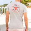 The Seawash Boulder Patch Tee Shirt by Southern Marsh - Country Club Prep