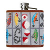 Tackle Box Needlepoint Flask by Smathers & Branson - Country Club Prep