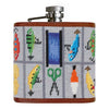 Tackle Box Needlepoint Flask by Smathers & Branson - Country Club Prep