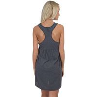 Tailgate Dress in Dark Heather Grey by Lauren James - Country Club Prep