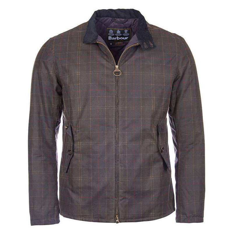 Tartan Helmsdale Wax Jacket by Barbour - Country Club Prep