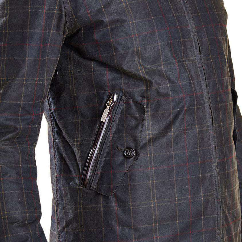 Tartan Helmsdale Wax Jacket by Barbour - Country Club Prep