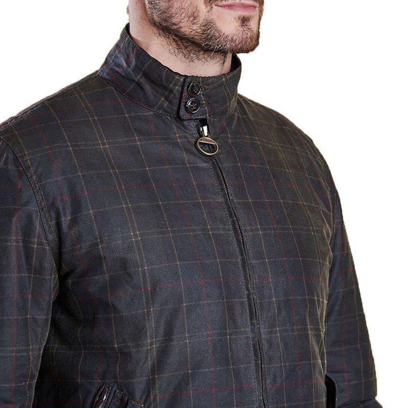 Tartan Helmsdale Wax Jacket by Barbour - Country Club Prep