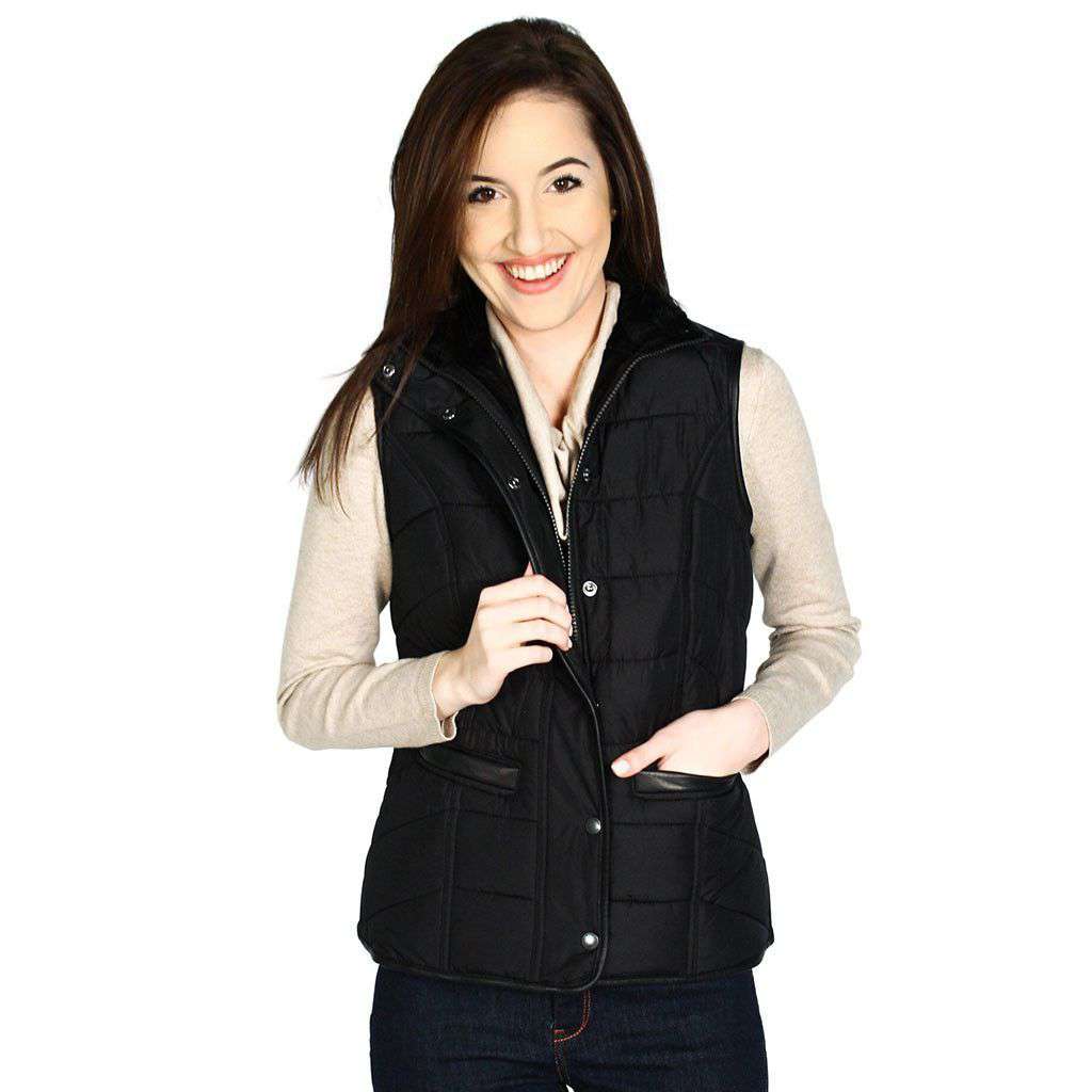 Terrain Gilet in Black by Barbour - Country Club Prep