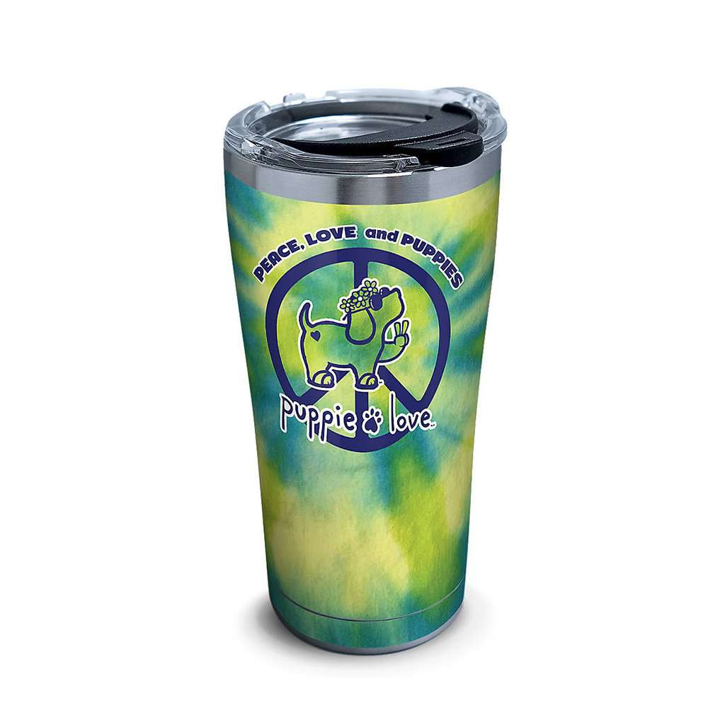 Puppie Love Peace Puppy Stainless Steel 20oz Tumbler by Tervis - Country Club Prep